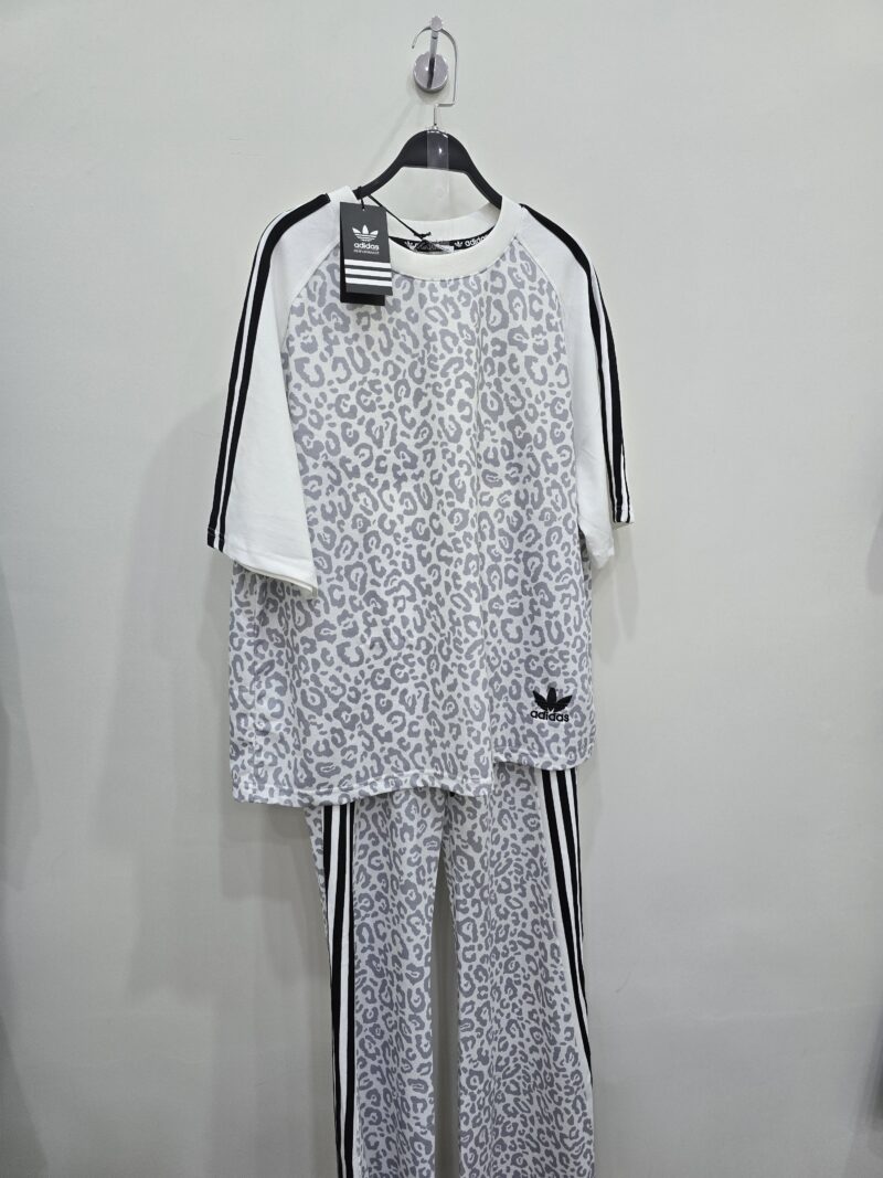 ensemble adidas blanc manche courte