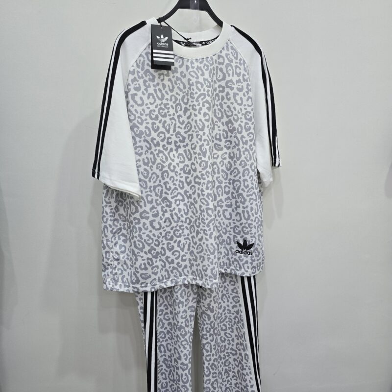 ensemble adidas blanc manche courte