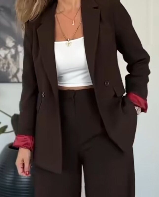 Costume milano marron 36